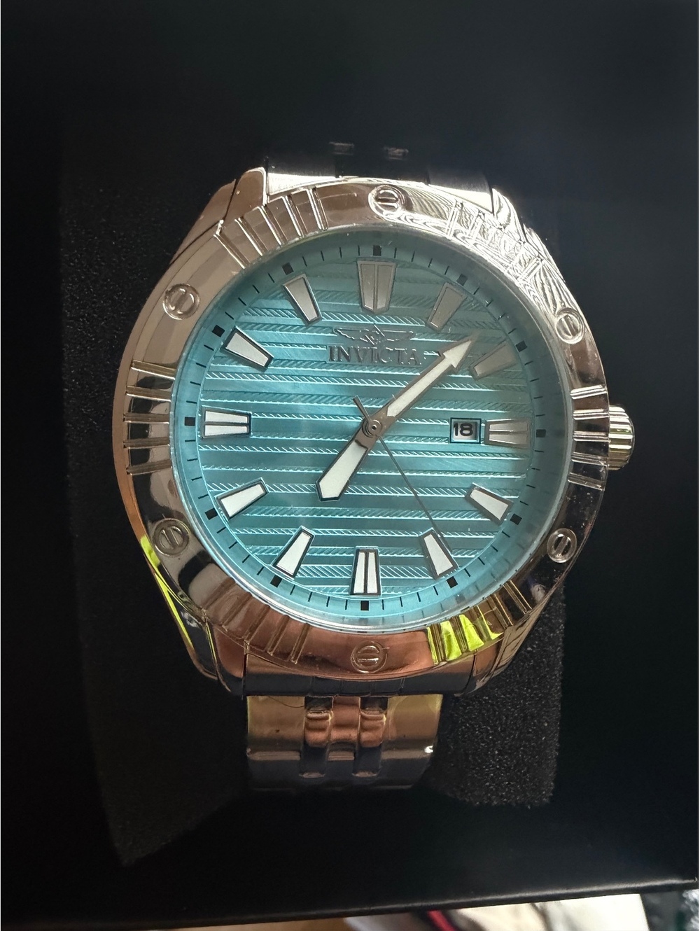 $279 INVICTA angel blue dial unisex watch
